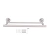 Double Bath Towel Bar Modern Style Stainless Steel Towel Holder