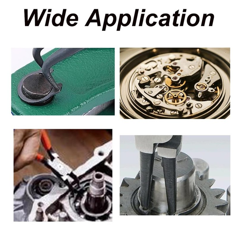 480 Pcs Retaining Rings Snap, Circlips Set, External Retaining Ring