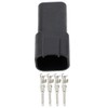 5 Sets DJ3041Y-1.6-11/21 Connector 4 Pin DT04-4P/DT06-4S Automobile waterproof wire