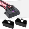 Briny River 2pcs Car 16 Pin OBD Diagnostic Socket Plug