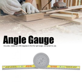 Protractor, Woodworking Protractor, Protractor Ruler, Highly Accurate Woodworking Goniometer Measuring Devices for Woodworking and Mechanical Engineering