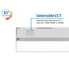 NUC-5 Series 30-inch White Selectable LED Under Cabinet Light (NUC530SWH