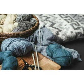 Plastic Knitting Needles Straight Single Pointed Sweater Needles Superior Quality DIY Craft Knitting Tool for Beginner Small Project 2 X 4mm 5mm 6mm 8mm (Pack of 4 Pairs) (Plastic)