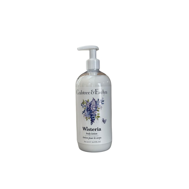 Crabtree & Evelyn Wisteria Bath Set Shower Gel and Body