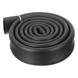 DMiotech 1 1/8" ID x 3/16" Thick 5.7ft Pipe Insulation Tube Foam Grip Wrap Closed Cell Foam Tubing Non-Slip for Utensil Tools Handle Support,Black