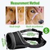 Breathable Mesh Dog Muzzle Soft Mesh Adjustable Puppy Muzzle Reflective