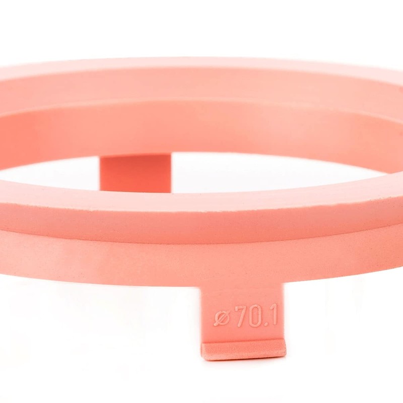 LST 4x Zentrierringe Distanz Ringe Rosa für Alufelgen Ø 58,1