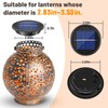 4 Pack Solar Lights Replacement Top,2.83-3.53 inch Light Parts for