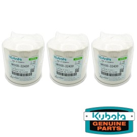 Kubota Genuine OEM Kubota HH1C0-32430 Oil Filter (Replaces 1C020-32430) - 3 PACK