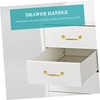 SHINEOFI 3pcs Elegant Cabinet Door Handle Durable Pull Handles for