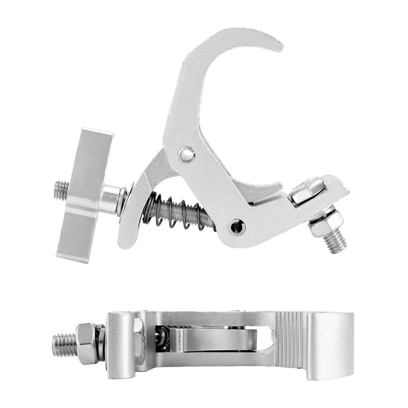 QWORK Aluminum Stage Light Truss Clamp 10 Pack, 1.18" to