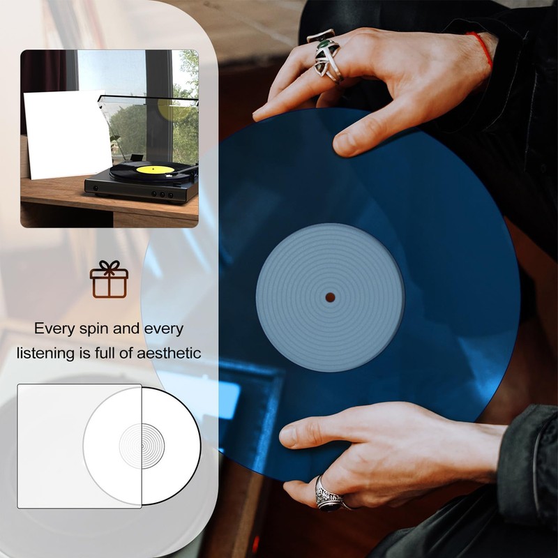 Turntable Mat Record Platter Slipmat Low Noise Acrylic Record Player