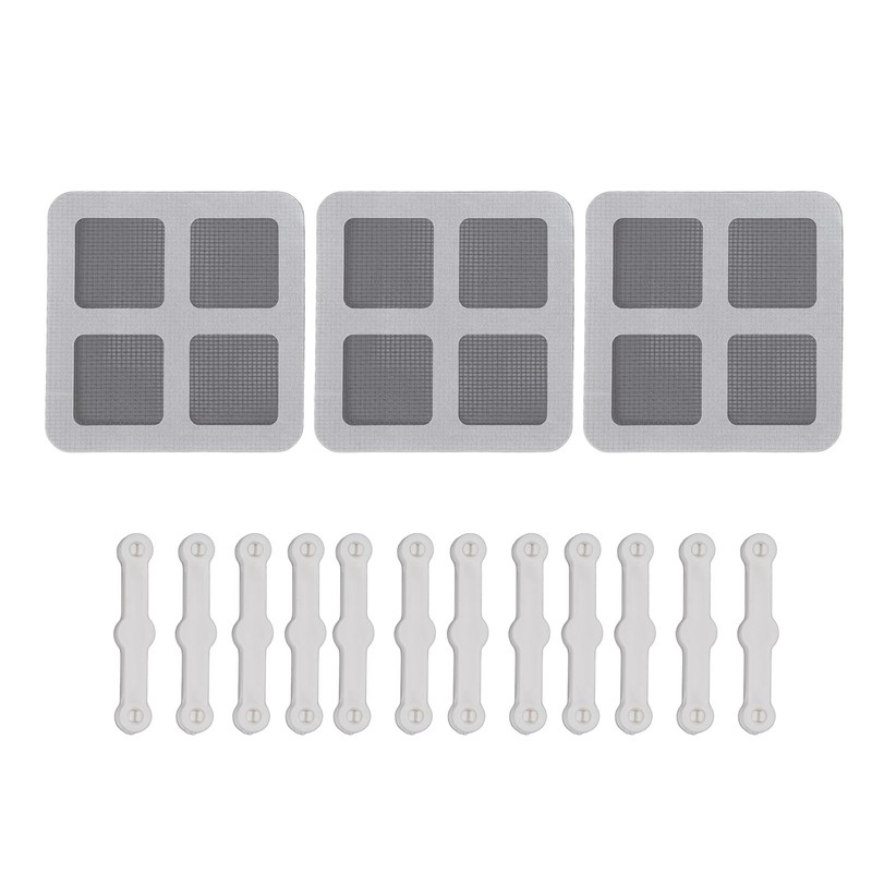 12Pcs Screen Window Clips Home Windows Mounting Buckle for Fly