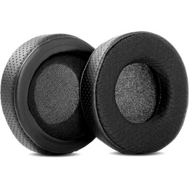 HTINDUSTRY Replacement Earpads Cushion Compatible with Plantronics Voyager 104 Headphone Breathable & Durable Ear Pads with Breathable Leather/Durable Fabric and Memory Foam
