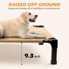 Cooling Elevated Dog Bed, Raised Dog Bed with Washable Breathable