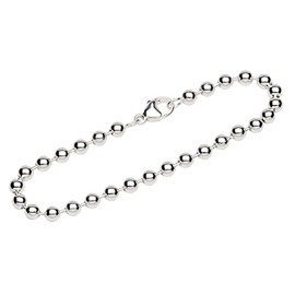 NKlaus (45-90 cm necklace and or 19 cm bracelet, ball chain, 4.5 mm, 925 sterling silver necklace, 19 centimetres, Sterling Silver
