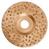 Kerbl Standard 115mm Double Sided Claw Disc Coarse Grit