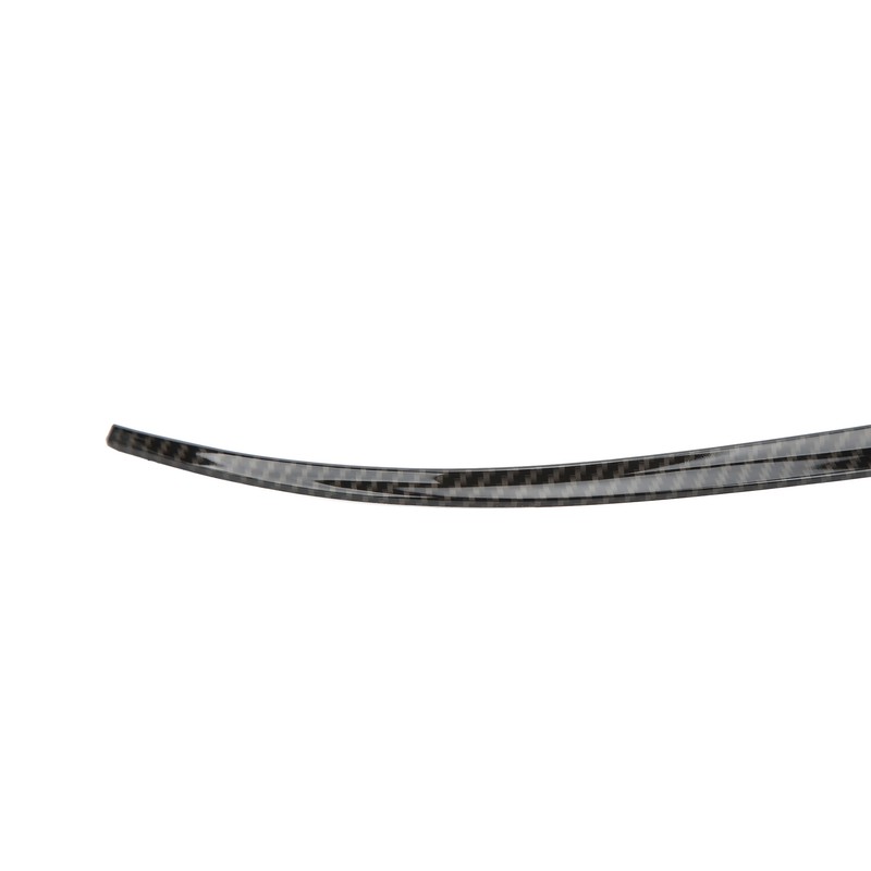 2pcs Side Rearview Mirror Trim ABS Carbon Fiber Color Wing
