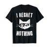 Pirate Cat I Regret Nothing Eye Patch Hook T-Shirt
