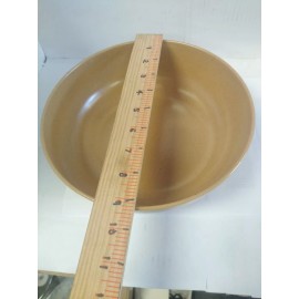 Unbranded 100 % wooden Atta Parat / dough Bowl / Walnut Traditional 9 Inch diameter