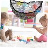 Totority Jumbo Stuffed Animal Toy Storage Hammock Polyester Mesh Easy