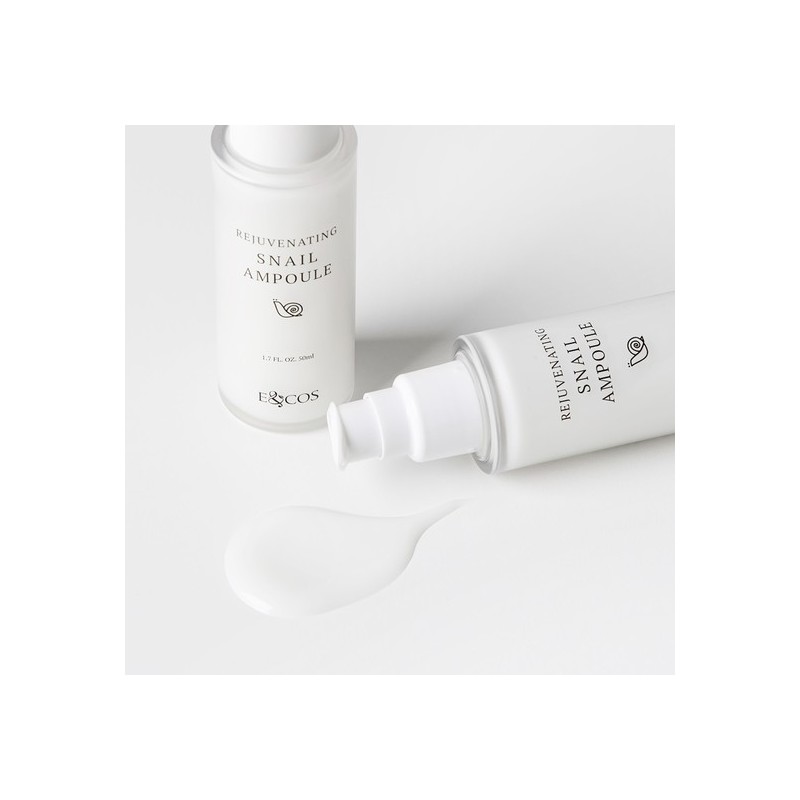 ENCOs Rejuvenating Snail Ampoule 50ml (Dual Function for Anti-Wrinkle &