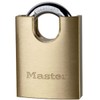 Master Lock Solid Brass 50mm Padlock 5-Pin Shrouded Shackle