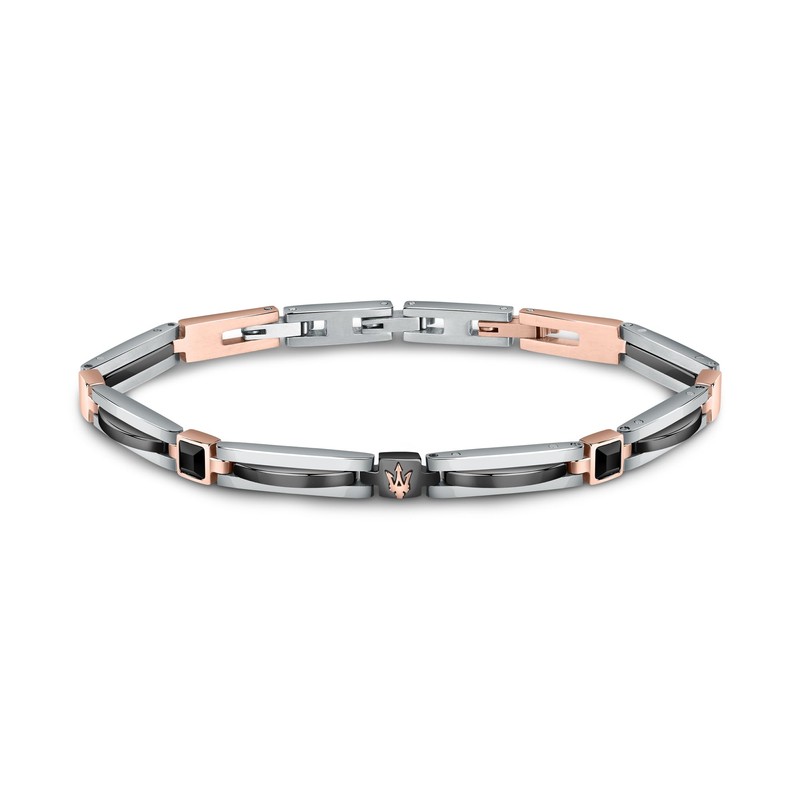 Ceramic JM223ATZ20 Men's Bracelet, Alloy Steel, No Gemstone