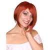 Prettyland Short Straight Wig Bob Trendy Hairstyle Wig Orange-Red C490