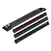 Rulex 150mm 15cm mini black metal triangular scale ruler with