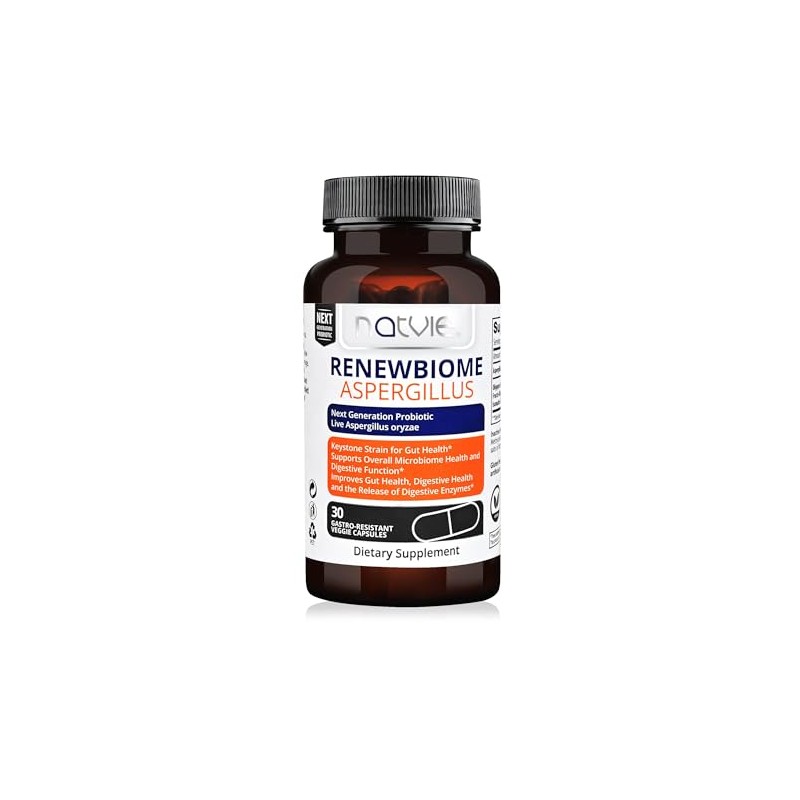 Renewbiome Aspergillus - Probiotic with Aspergillus oryzae - 1 billion