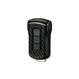 Carmate DZ294 Car Key Case Remote Control Mitsubishi Solid Carbon Tone Delica D:5 Outlander eK Wagon