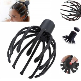 Electric Scalp Massager with 3 Modes, Cordless Portable Scalp Massagers for Head Relaxing, Stress Relief and Sleep Promotion, 360 Degree Head Massager