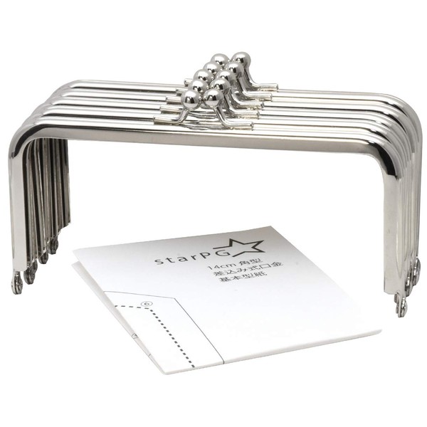 starPG 5.5 Inch Square Hole Tip Insert Silver Pattern Handmade