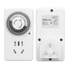 Mechanical Timer Outlet 24 Hours Timing Switch Socket Auto Shut