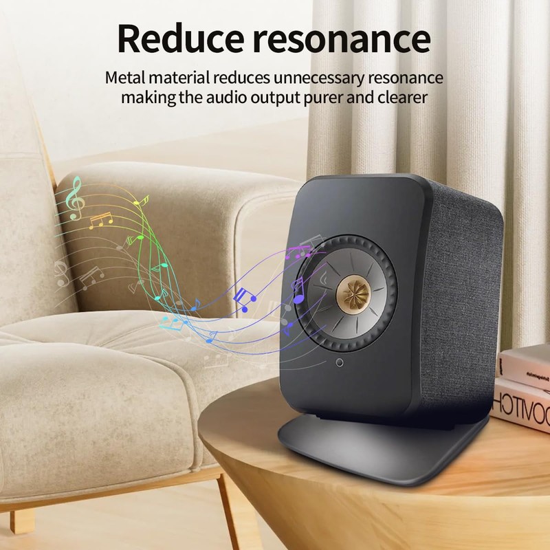 1pcs for Kef Speaker Stand Studio Speaker Desktop Holder Wedge