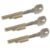 BASI Set of 3 Keyhole Locks for Room Doors BB