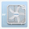 Hurricane 2-Pack Classic Floor Mount Box Fan w/ 3 Quiet