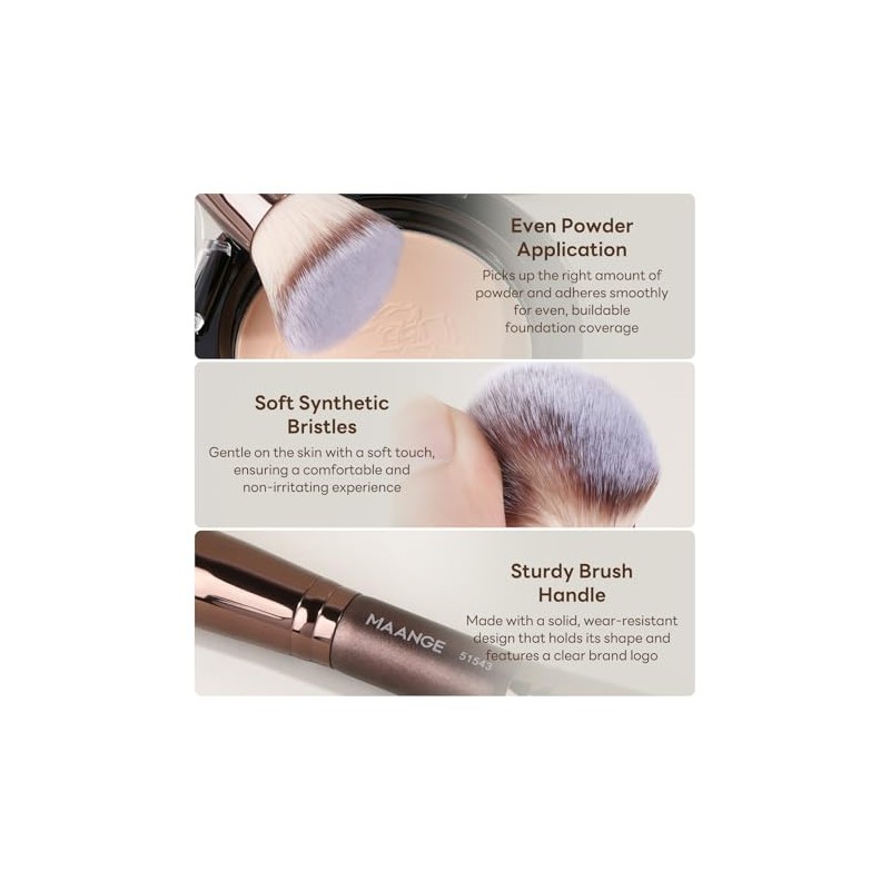 MAANGE Brochas para Maquillaje Profesional