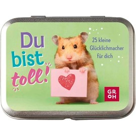 Du bist toll!: 25 kleine Glücklichmacher für dich | Komplimente zum Verschenken oder als Affirmationskarten zum Thema Glück, Mut und Selbstvertrauen