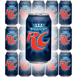 RC Cola, Royal Crown Cola Soda, 12oz Can (Pack of 15, Total of 180 Fl Oz)