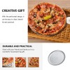 Yardwe 9 Inch Stainless Steel Pizza Pan with Holes, Round