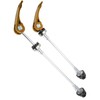CHICIRIS Quick Release Skewer, 145/185mm 2pcs Road Mountain Bicycle Quick