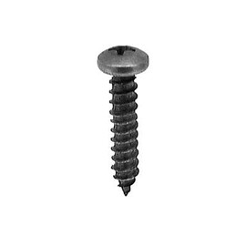 Auveco # 10181#8 X 3/4" Phillips Pan Head Tapping Screw Black Oxide. Qty 100.