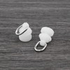 ECSiNG 50pcs Hook for Curtain Track Ceiling Curtain Hooks Plastic
