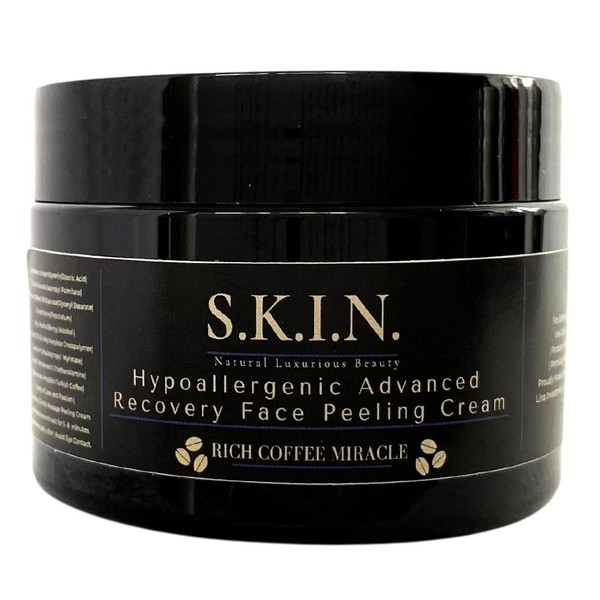 Hypoallergenic Premium Advanced Recovery Face Peeling Cream|4oz|by S.K.I.N.