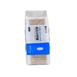 Swirl Cotton Swabs 400-count Disposable Bath Cotton Swabs 4ea