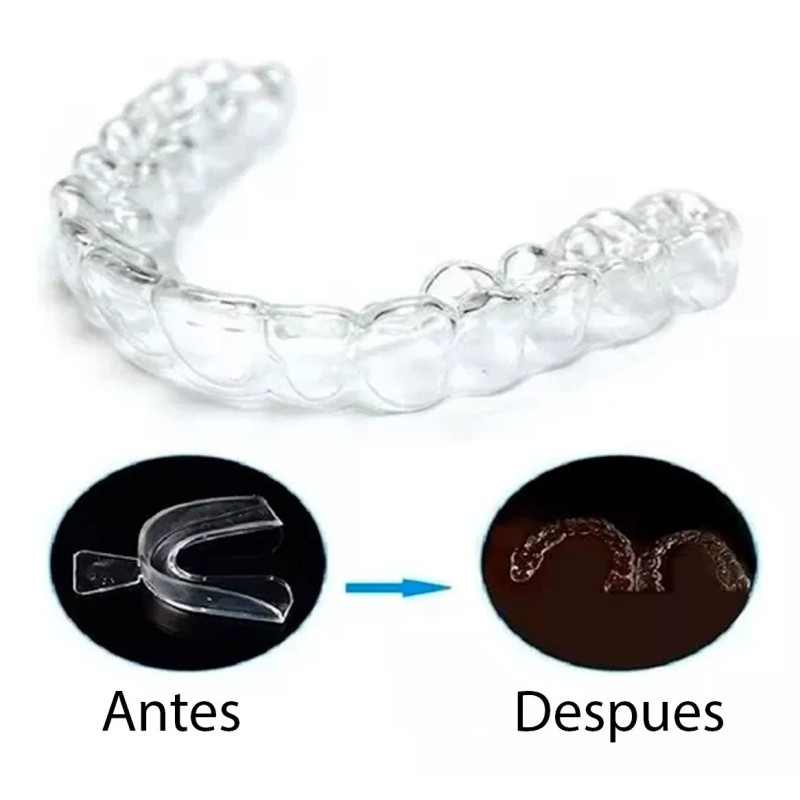 Veraly Protectores Bucales, Guardas Dentales De Gel Moldeables 2pz Color