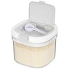 FMOACEN 27 oz Protein Powder Container with Measuring Spoon Airtight