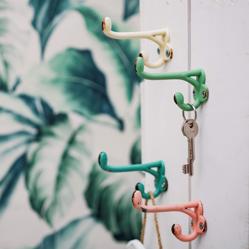 Rustic Boudoir Double Hook Assorted BOU166